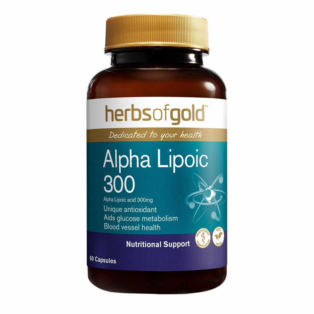 Herbs of Gold Alpha Lipoic 300 60 capsules