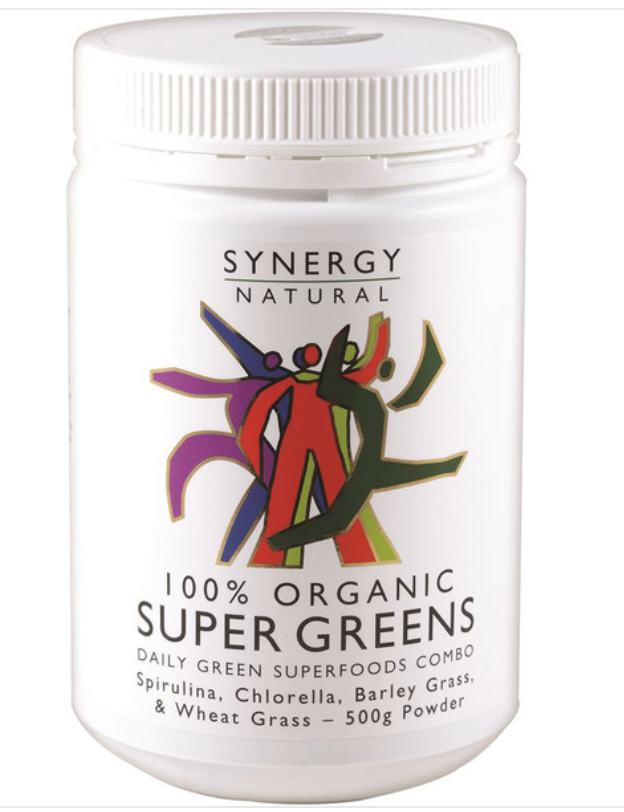 Synergy Natural Organic Super Greens Powder 500g