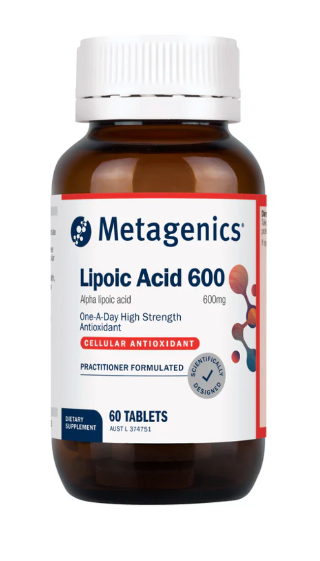 Metagenics Lipoic Acid 600 60 Tablets