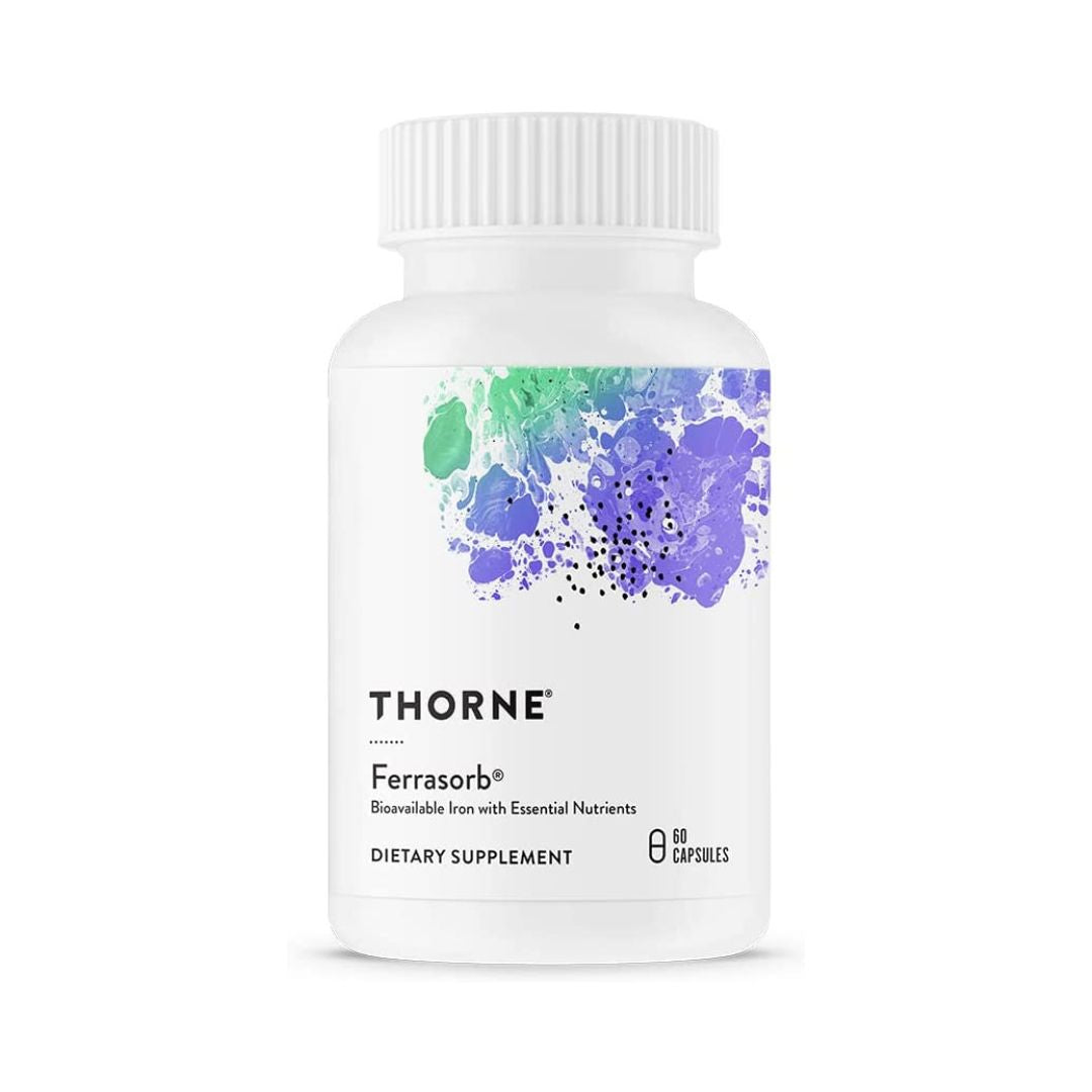 Thorne Ferrasorb Iron 60 capsules
