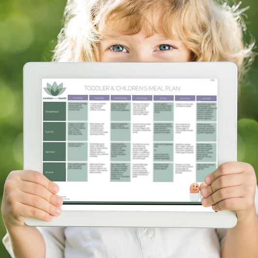 Toddler & Children's eBook & Meal Plan