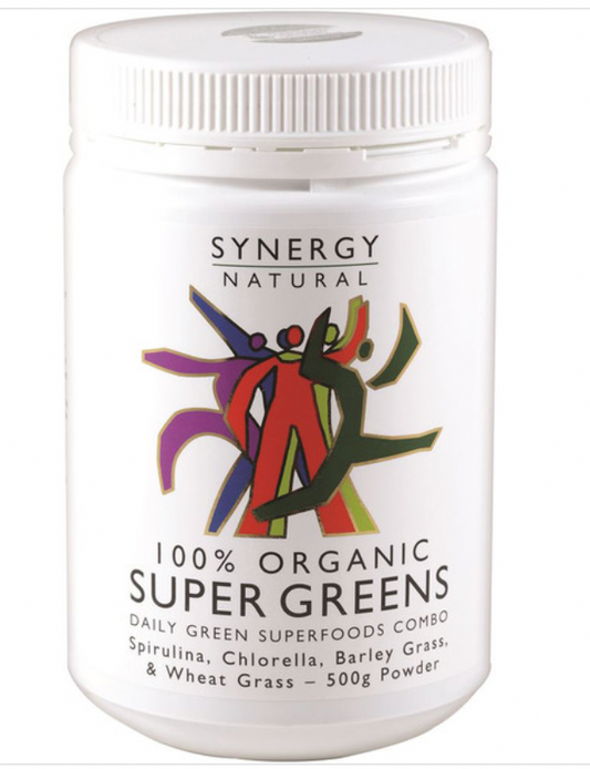 Synergy Natural Organic Super Greens Powder 500g