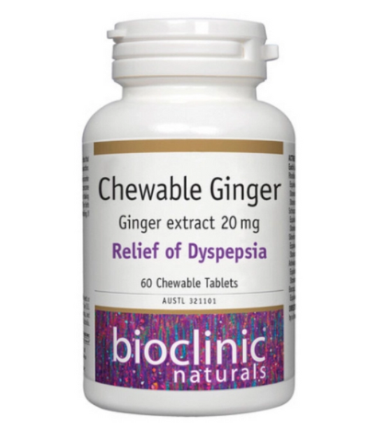 Bioclinic Naturals Chewable Ginger