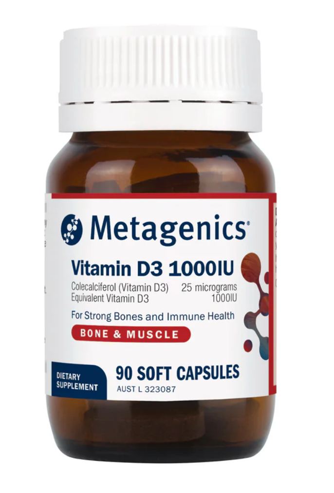 Metagenics Vitamin D3 1000IU