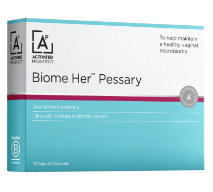 Activated Probiotics Biome Her Pessary 10 pessaries