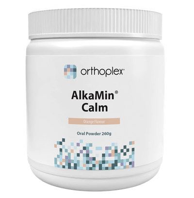 Orthoplex White AlkaMin Calm 260g Orange Powder