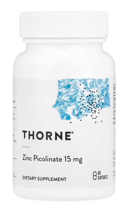 Thorne Zinc Picolinate 15mg 60 caps